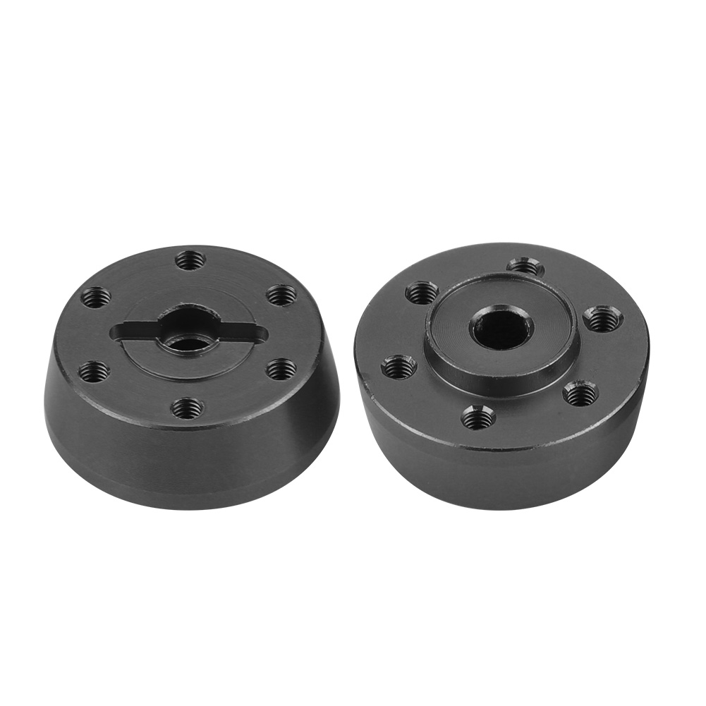 Sechskant-nabenadapter Aus Aluminiumlegierung Für Axial Rock Racer 90026 Rc-car (schwarz)