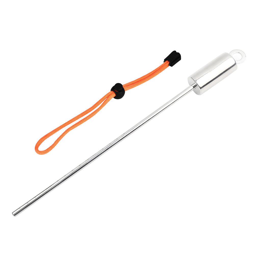 Farbige Taucherpfeife Aus Edelstahl Mit Handschlaufe Zur Unterwassersignalisierung (orange)