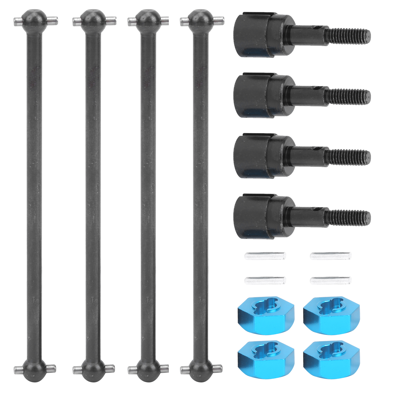 Universeller 5-mm-antriebsadapter Für Rad Und Nabe, Kompatibel Mit Hsp 94111/94108, 1:10 Rc-car, Schwarz