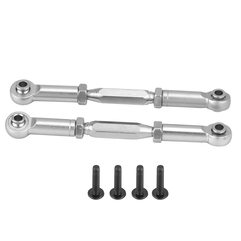 Querlenker Aus Aluminiumlegierung Für 1/10 Rc-car Himoto E10mtl E10mt E10bp (silber)