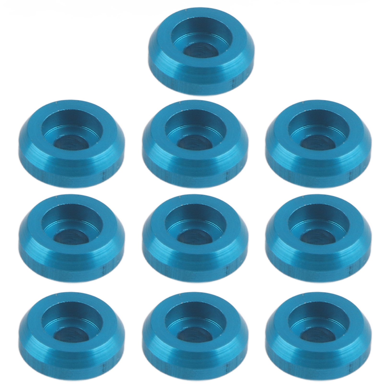 10 Ersatz-schraubenscheiben Aus Aluminiumlegierung Für Mnd90 Mn99 Mn91 Fj45 (blau)