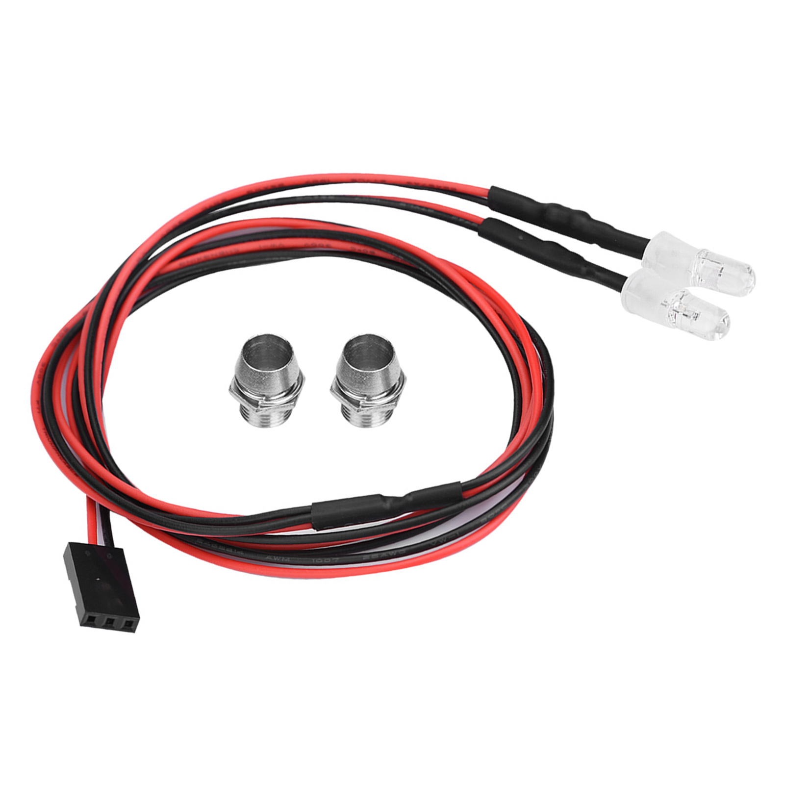 Stück 5-mm-leds Für 1:10 Rc-modelle, Rote Scheinwerfer Für Drift-cars, Fahrzeugbeleuchtungszubehör