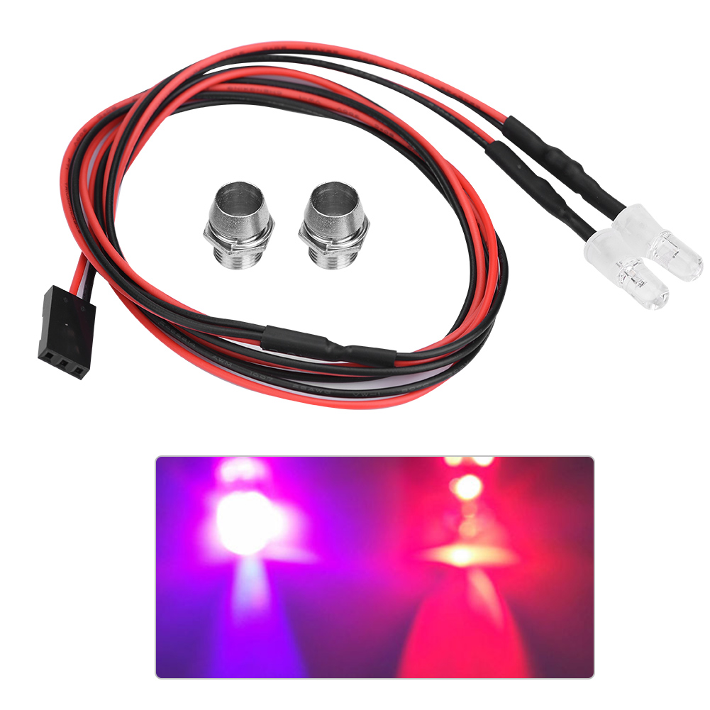 Stück 5-mm-leds Für 1:10 Rc-cars – Drift-car-beleuchtung, 10 Scheinwerferfarben, Modellbauzubehör