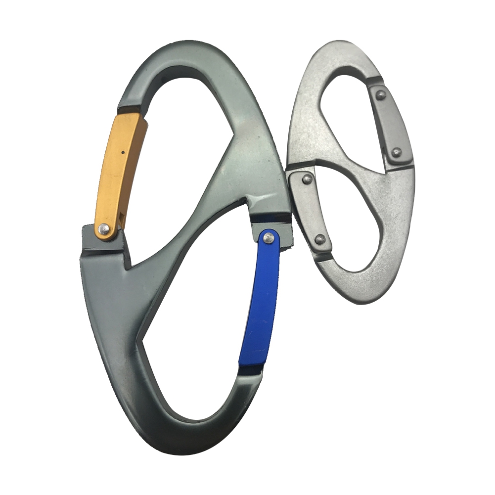 Multifunktionaler, Sicherer Kletterkarabiner Aus Aluminiumlegierung Für Outdoor-aktivitäten