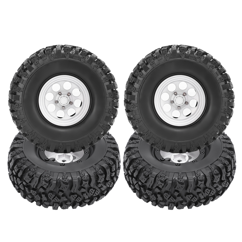 X 1,9 Zoll Gummireifen Für Rc-car-felgen, Kompatibel Mit 1/10 Crawlern Und 115 Mm Durchmesser.