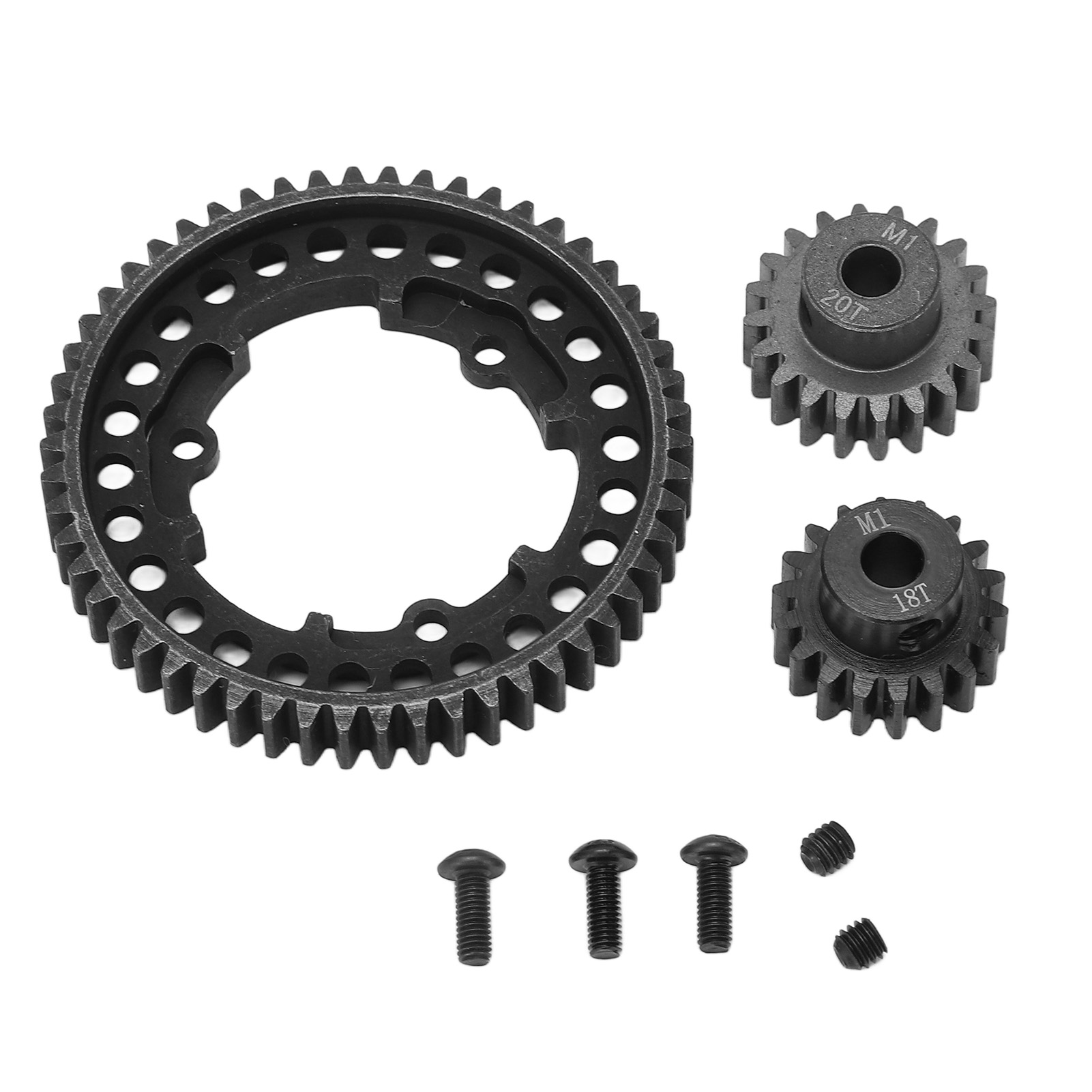 54t Stahl-hauptritzel Mit 18t/20t Ritzeln Für Traxxas X-maxx, Xo-1, E-revo 2.0 - Rc-ersatzteil