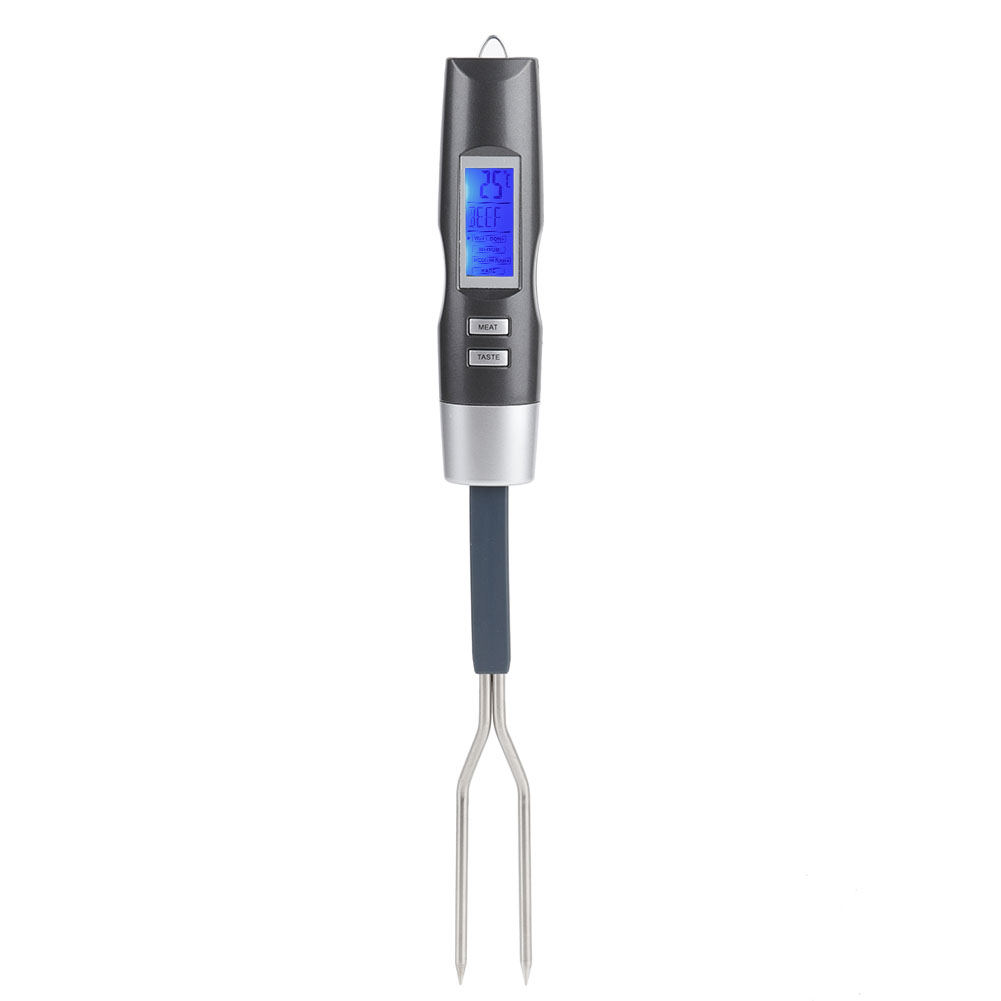 Digitales Grillfleischthermometer Mit Gabel Und Lcd-bildschirm