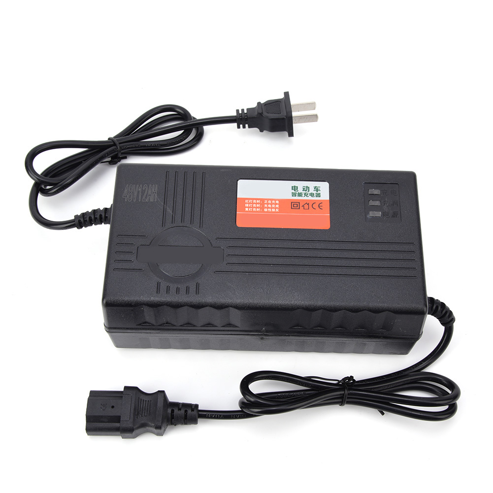 48v 12ah Smart-ladegerät Mit 220v Cn-stecker Für Elektroroller Und Tretroller