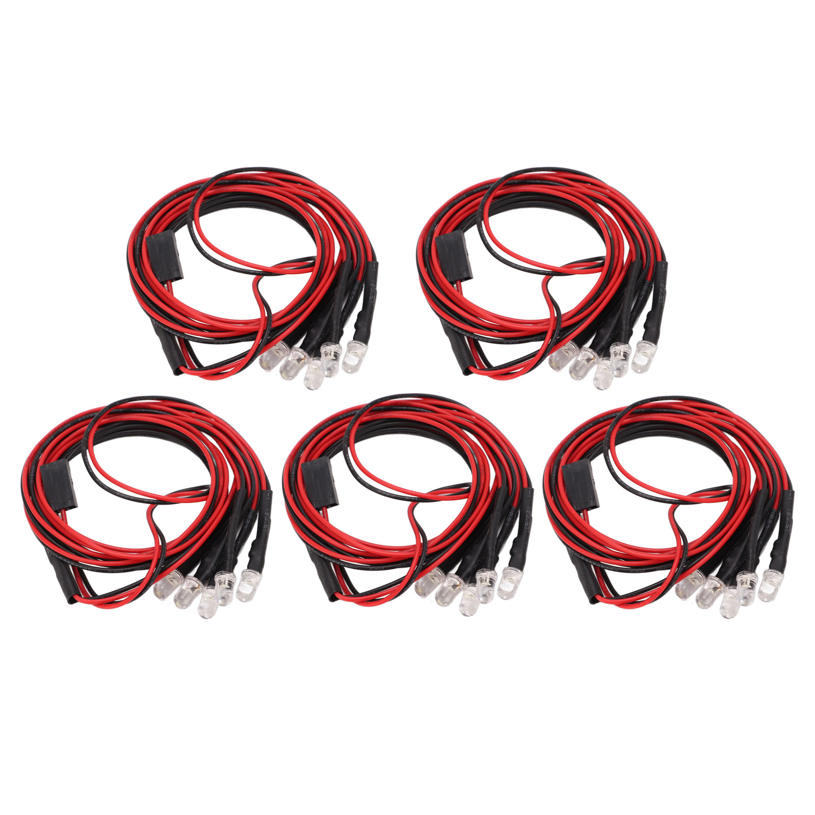 5-mm-led-beleuchtungsset (weiß) Für Rc-cars, Ultrahelles Zubehör Für Ferngesteuerte Fahrzeuge Von Traxxas