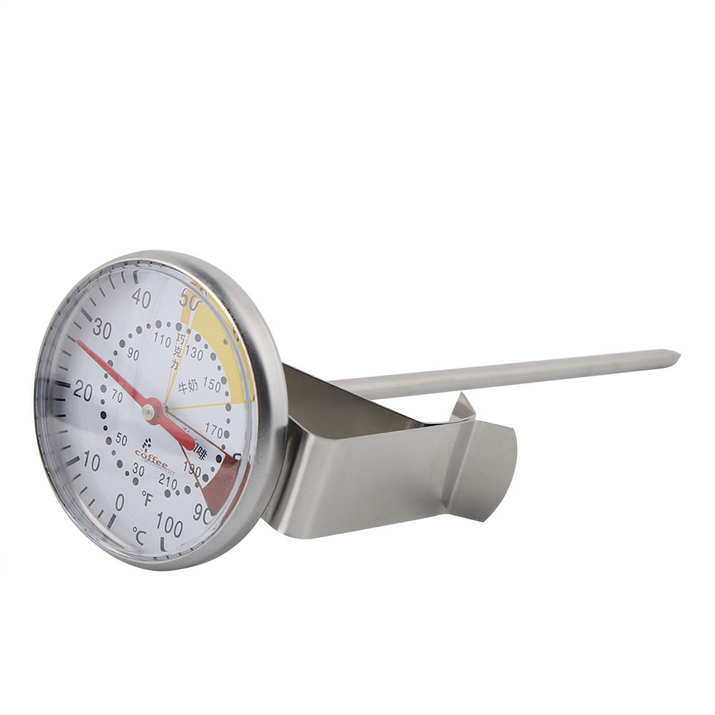 Sofortthermometer Mit Edelstahlsonde Zum Kochen, Für Fleisch, Kaffee Und Milch