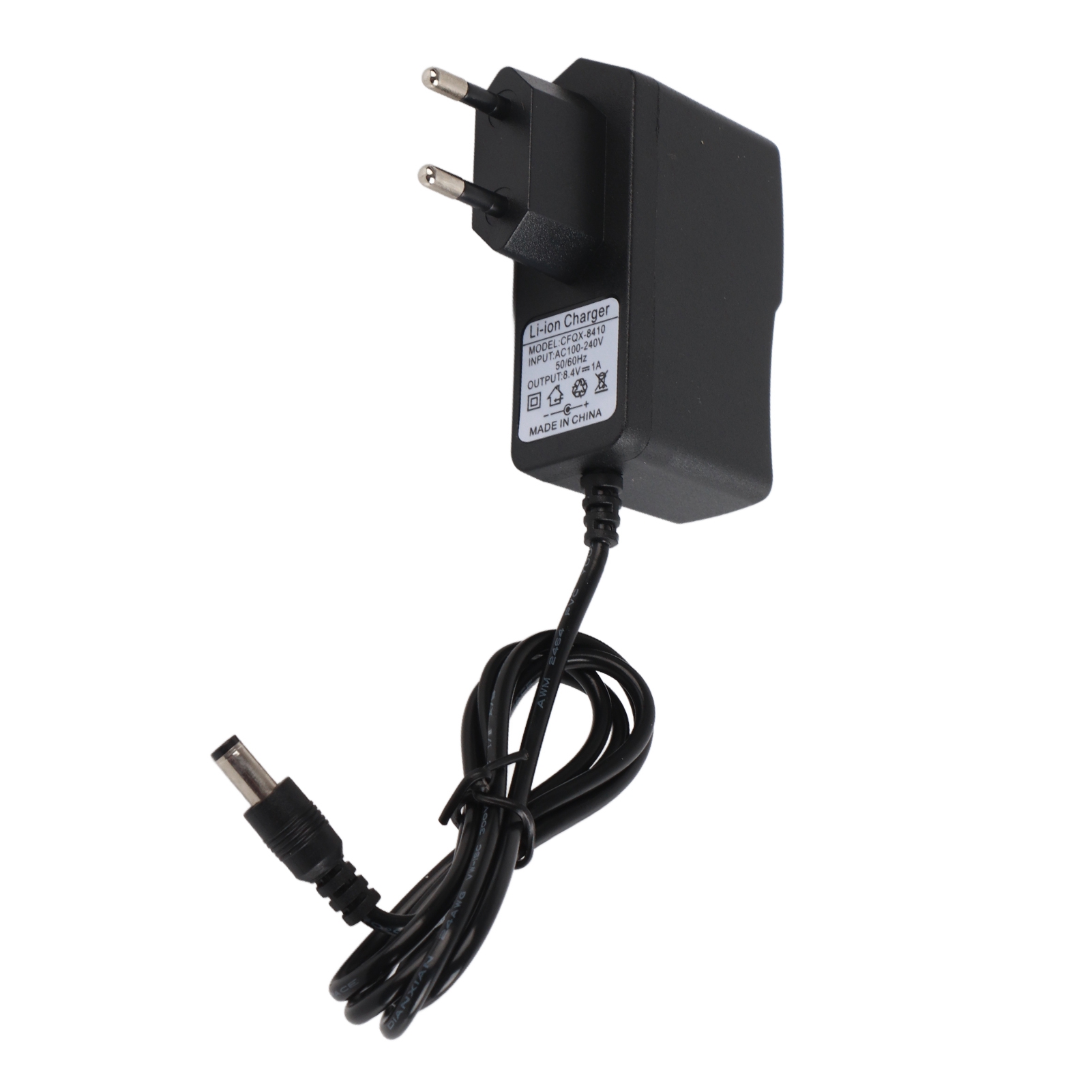 8,4v 1a Akkuladegerät Für Fahrräder, Led-licht, Eu-stecker 100-240v
