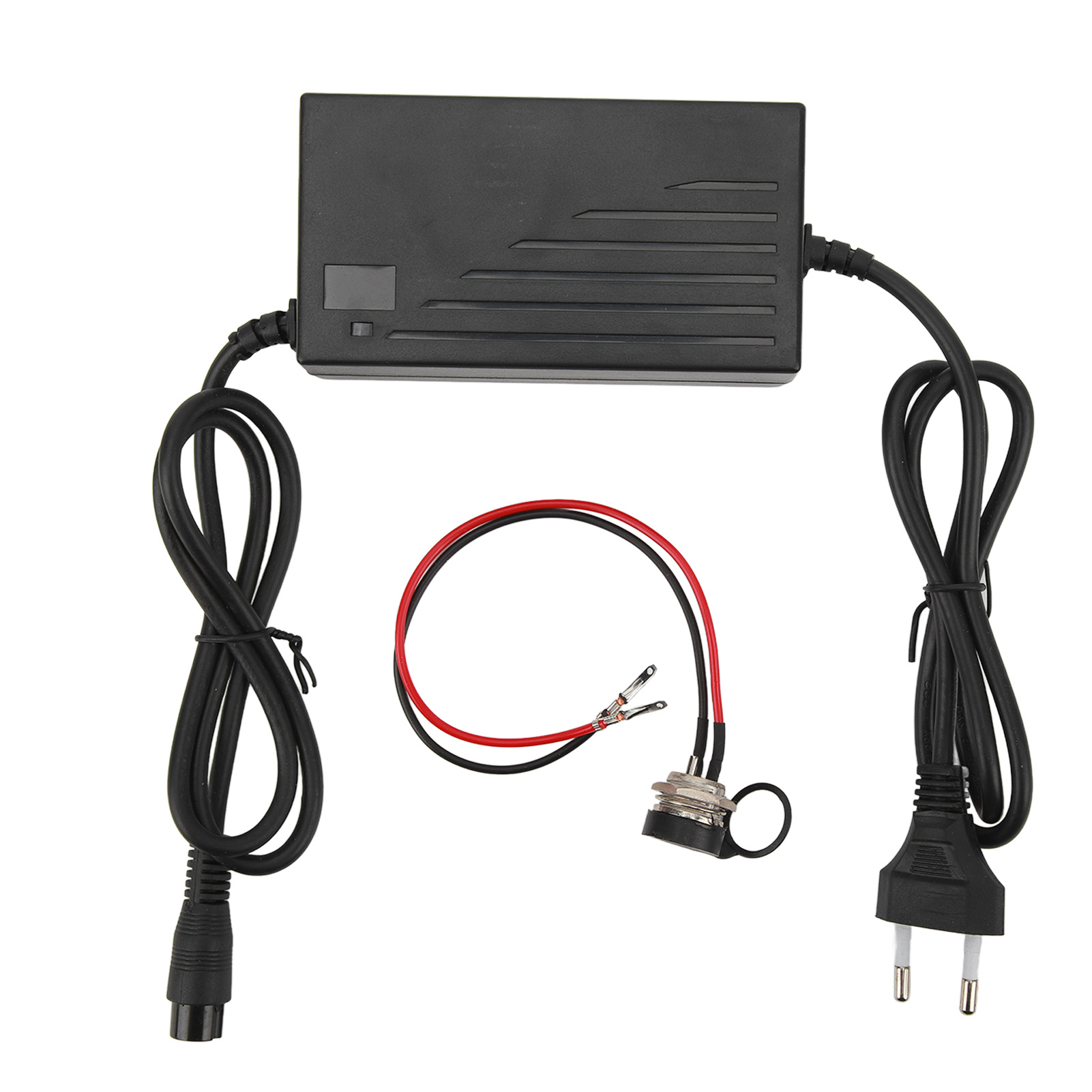 Universelles 29,4v 1,6a Ladegerät Für Akkus Von Elektrofahrrädern Und -rollern, Mit Luftfahrtstecker Und 100-240v Eu-eingang.
