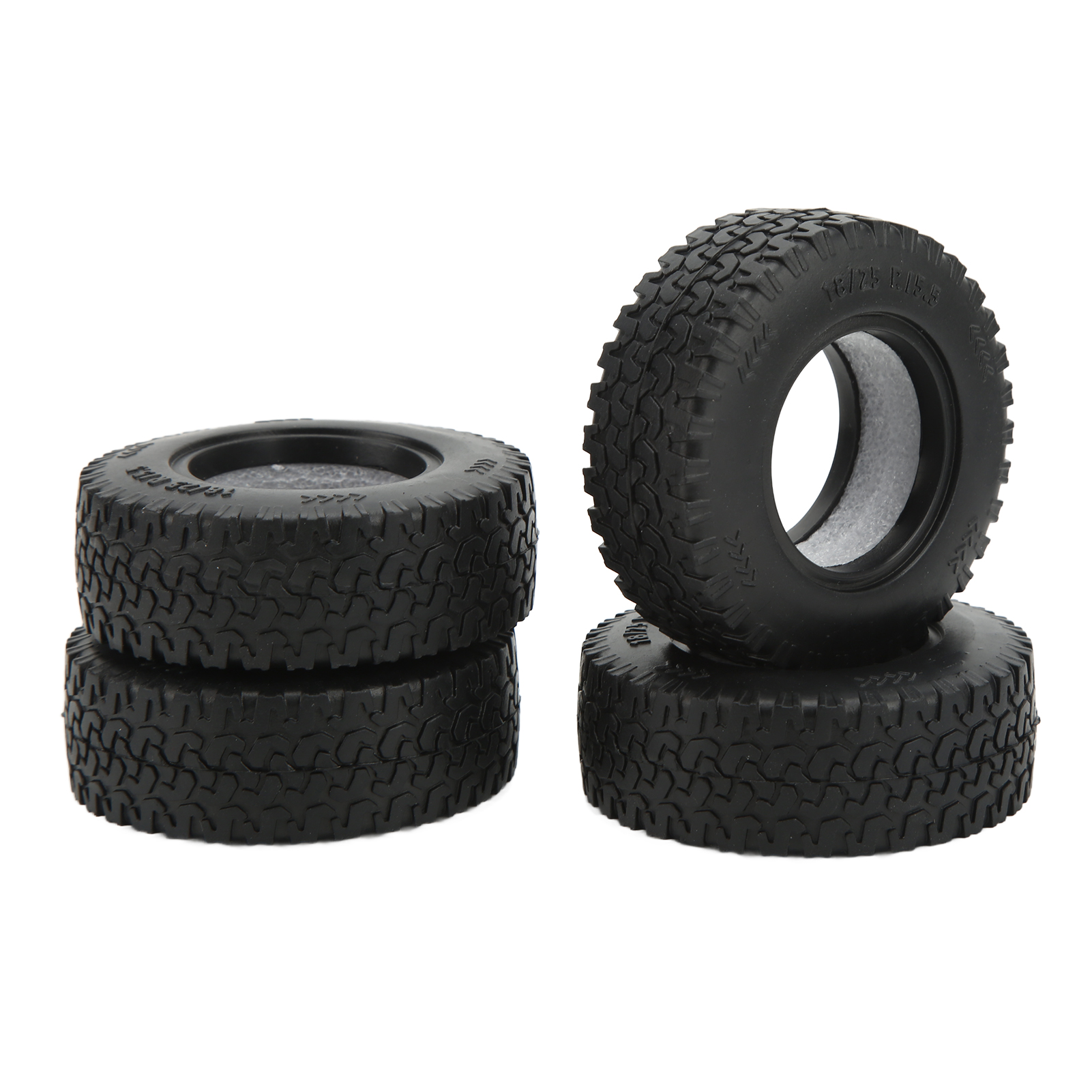 Stück 1,55 Zoll Weiche Gummireifen Für Tamiya Cc01 Ferngesteuertes Auto, Upgrade Für Lc70 Lc80 1/18 Und Utb18 Capra Modelle