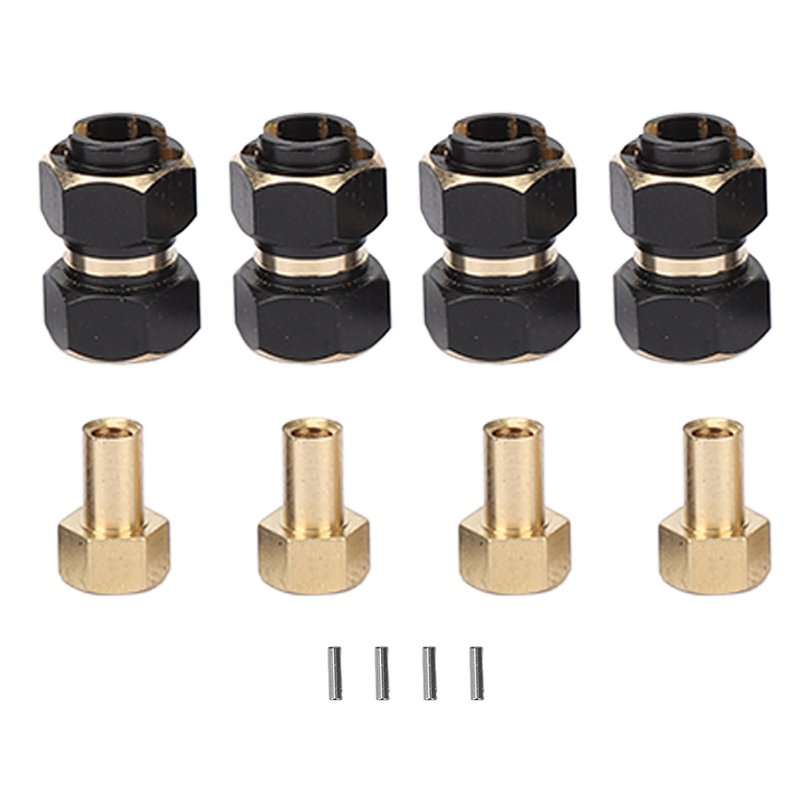 Stück 10-mm-messing-sechskantnaben Für Traxxas Trx4m, Sechskantantriebsadapter Für 1/18-offroad-fahrzeuge
