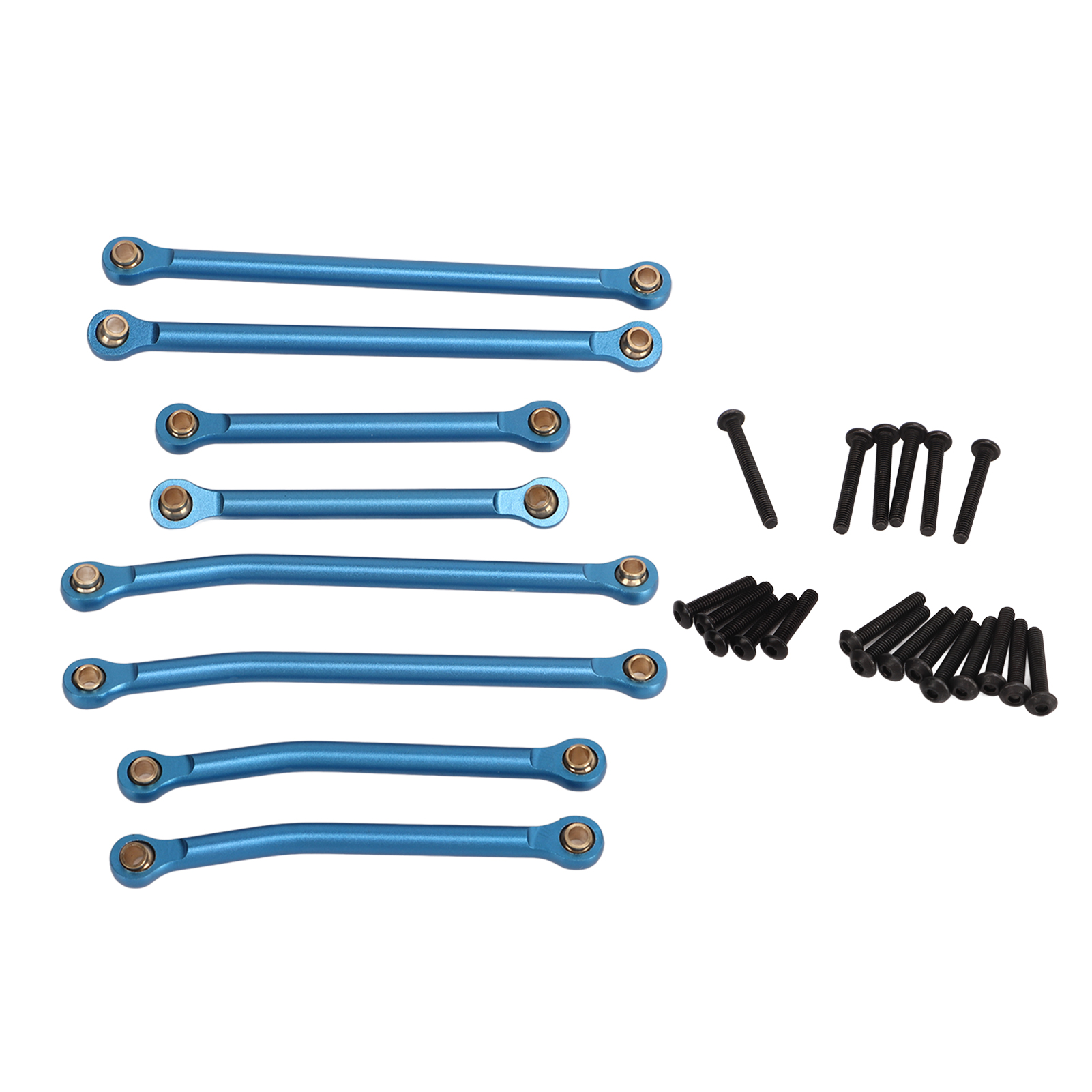 Leichtes Aluminiumlegierungs-gestänge-kit Für Trx4m 1/18 Traxxas, Antriebswellen Mit Hohem Versatz Und Blauen Gestängen Für Rc-cars.