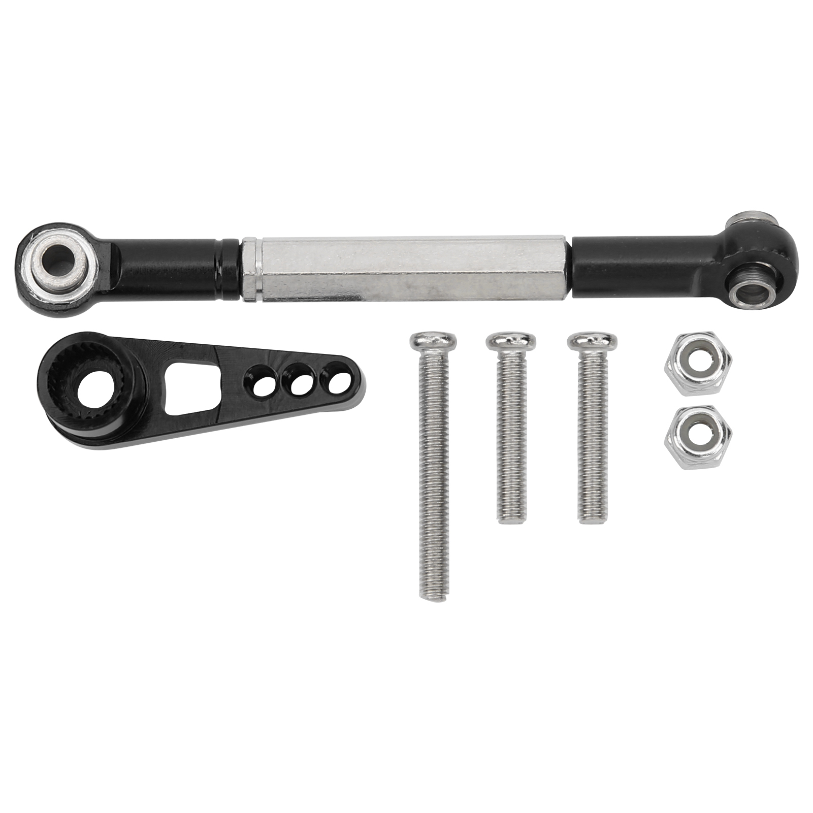 Lenkungsset Aus Aluminiumlegierung Im Maßstab 1:12 Für Mn86k Rc-car, Zugstange Und Zubehör.