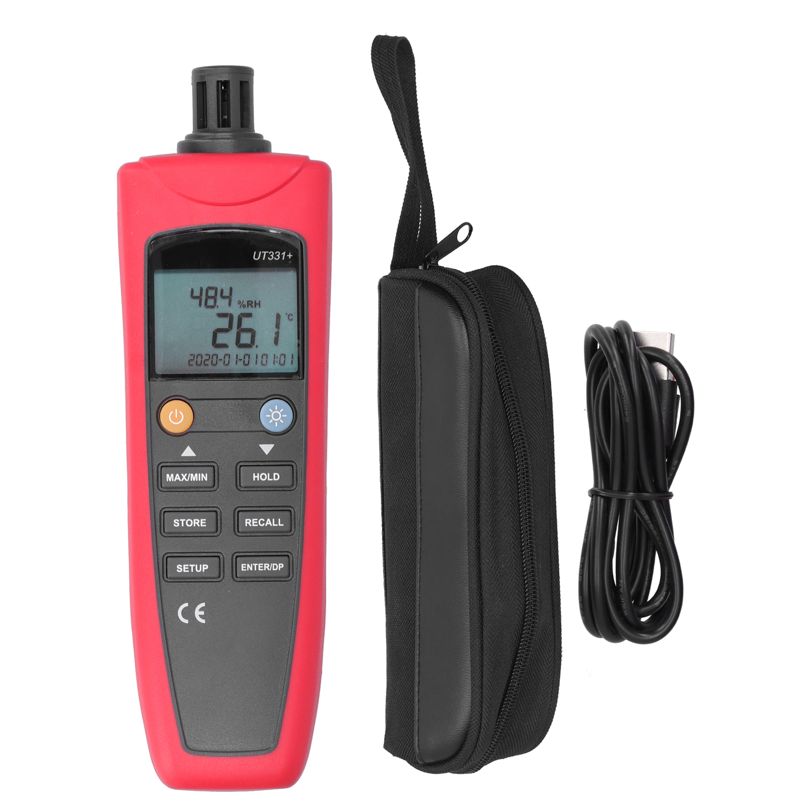 Ut331+ Digitales Thermometer-hygrometer Für Professionelle Innenraummessungen
