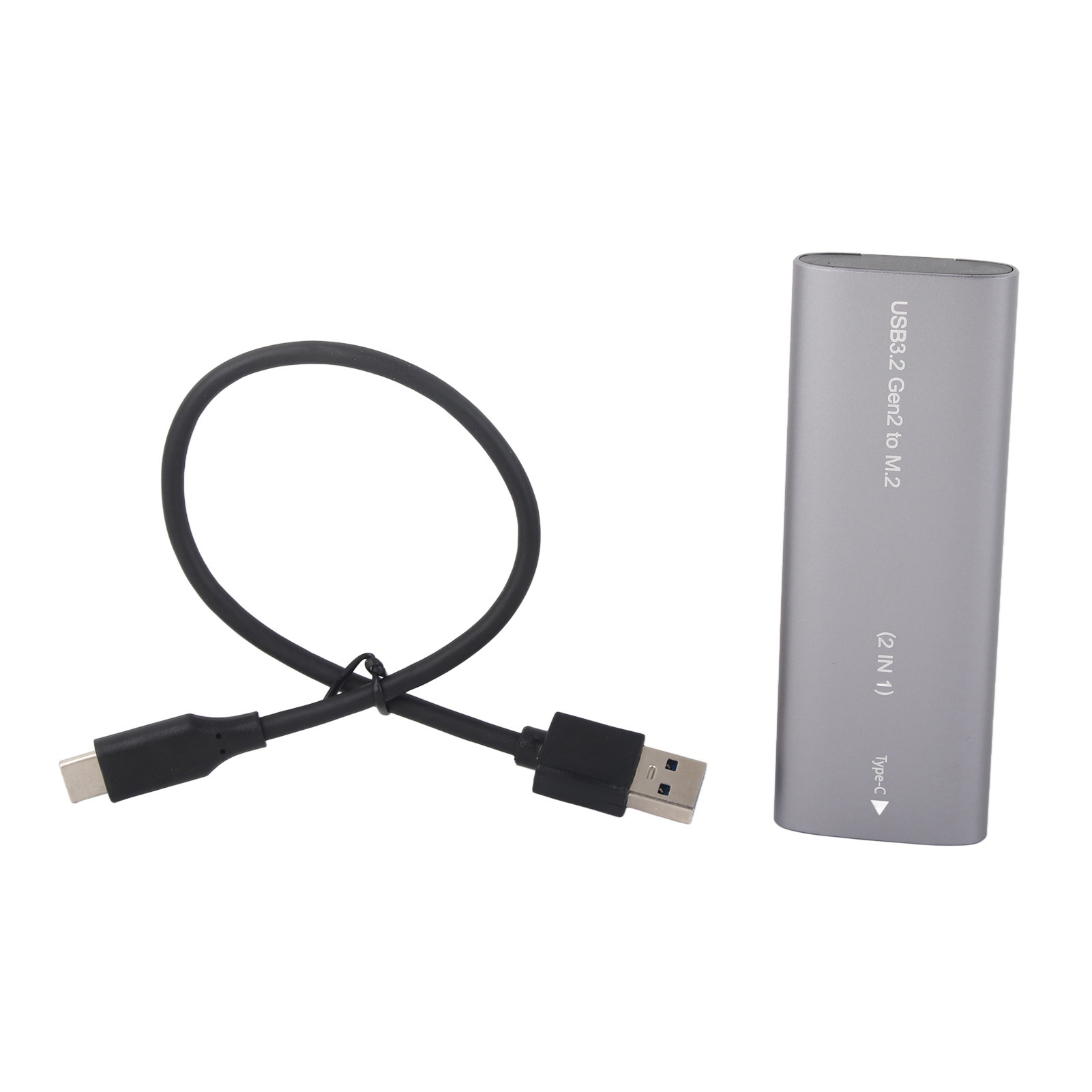 Tragbares Externes Gehäuse Für High-speed-usb-typ-c-3.2-nvme-ngff-m.2-ssds