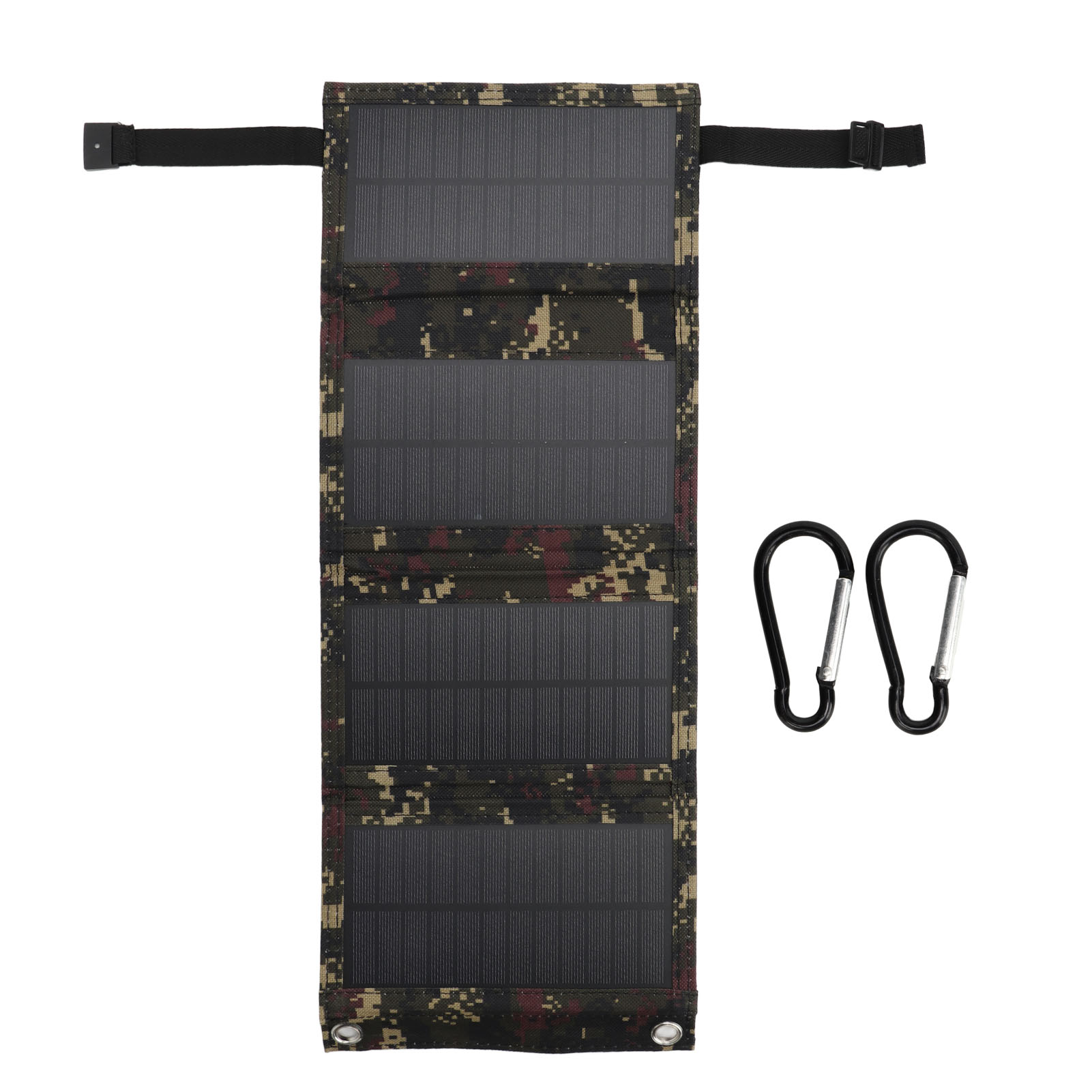 20w 5v Monokristallines, Faltbares, Tragbares Usb-solarpanel Für Camping Und Wandern