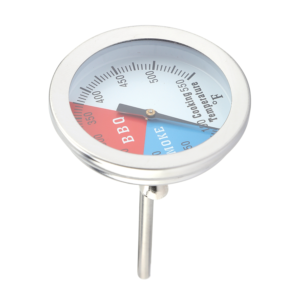 Grillthermometer Aus Edelstahl, 100–550 °f, Ideal Für Backofen Und Grill