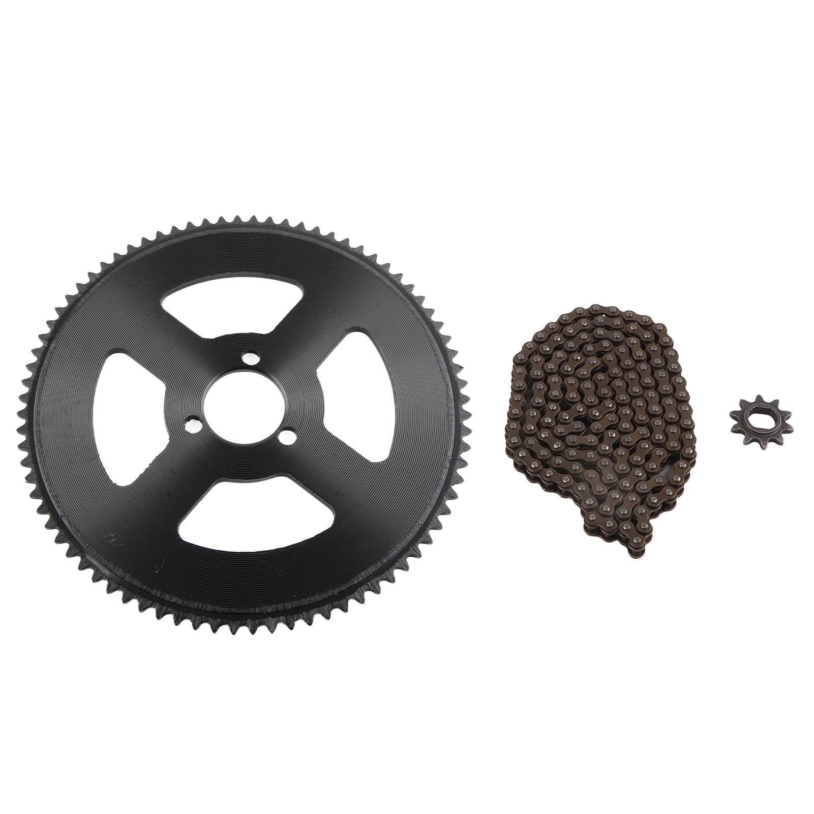 80t 25h 34mm Ketten- Und Ritzelsatz Mit 10t Ritzel Und 146-gliedriger Kette