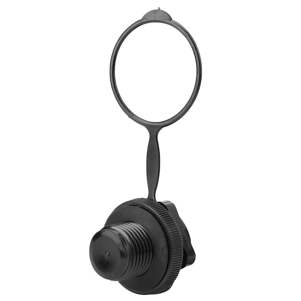 Schwarzes 22-mm-ersatzluftventil Für Aufblasbare Kunststoffboote