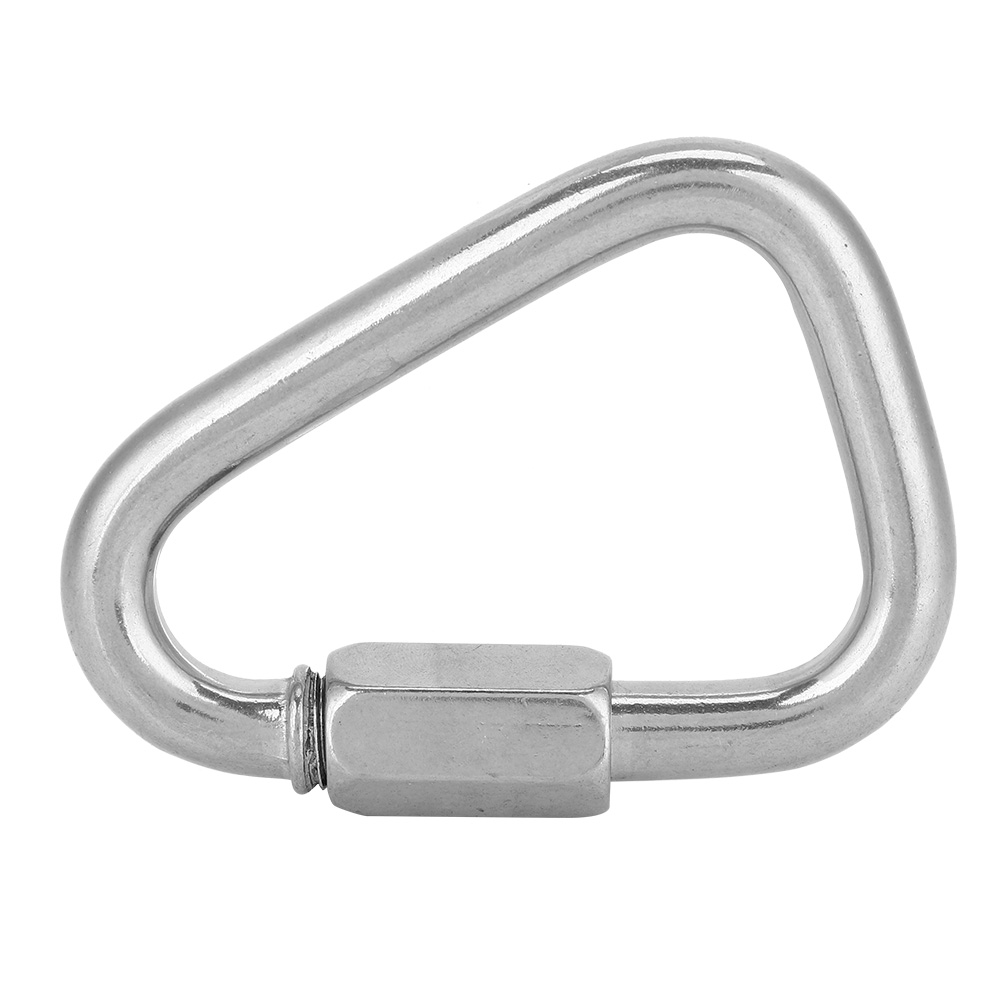 M12-kletterkarabiner Aus Edelstahl, Robust Und Sicher Für Klettersteige Und Bergsteigen