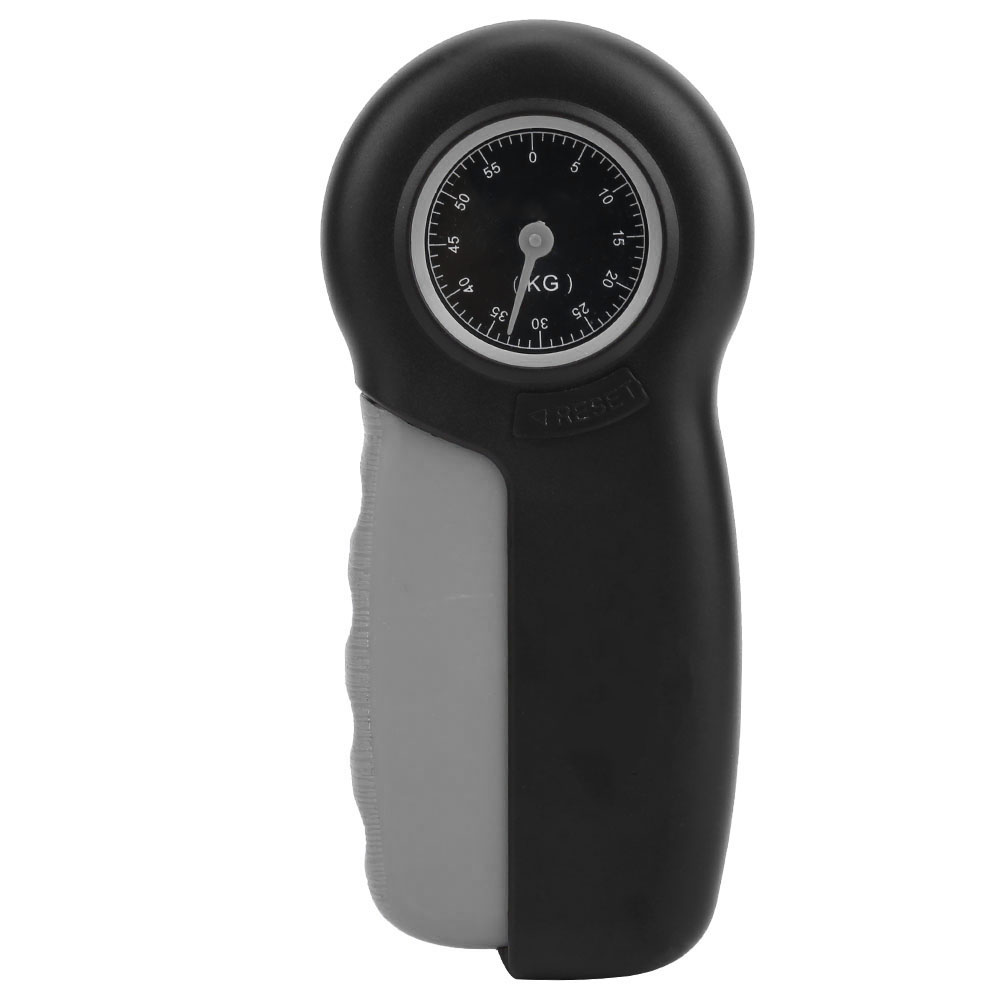 Mechanisches Handgelenk-dynamometer Mit Großem Abs-bildschirm – Messung Der Griffkraft, Schwarz/grau
