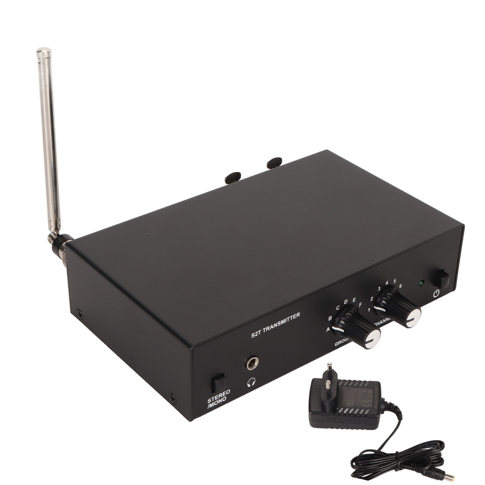 Professionelles Uhf-stereo-funkmonitoringsystem 670–680 Mhz Für In-ear-kopfhörer, Eu-stecker 100–240 V