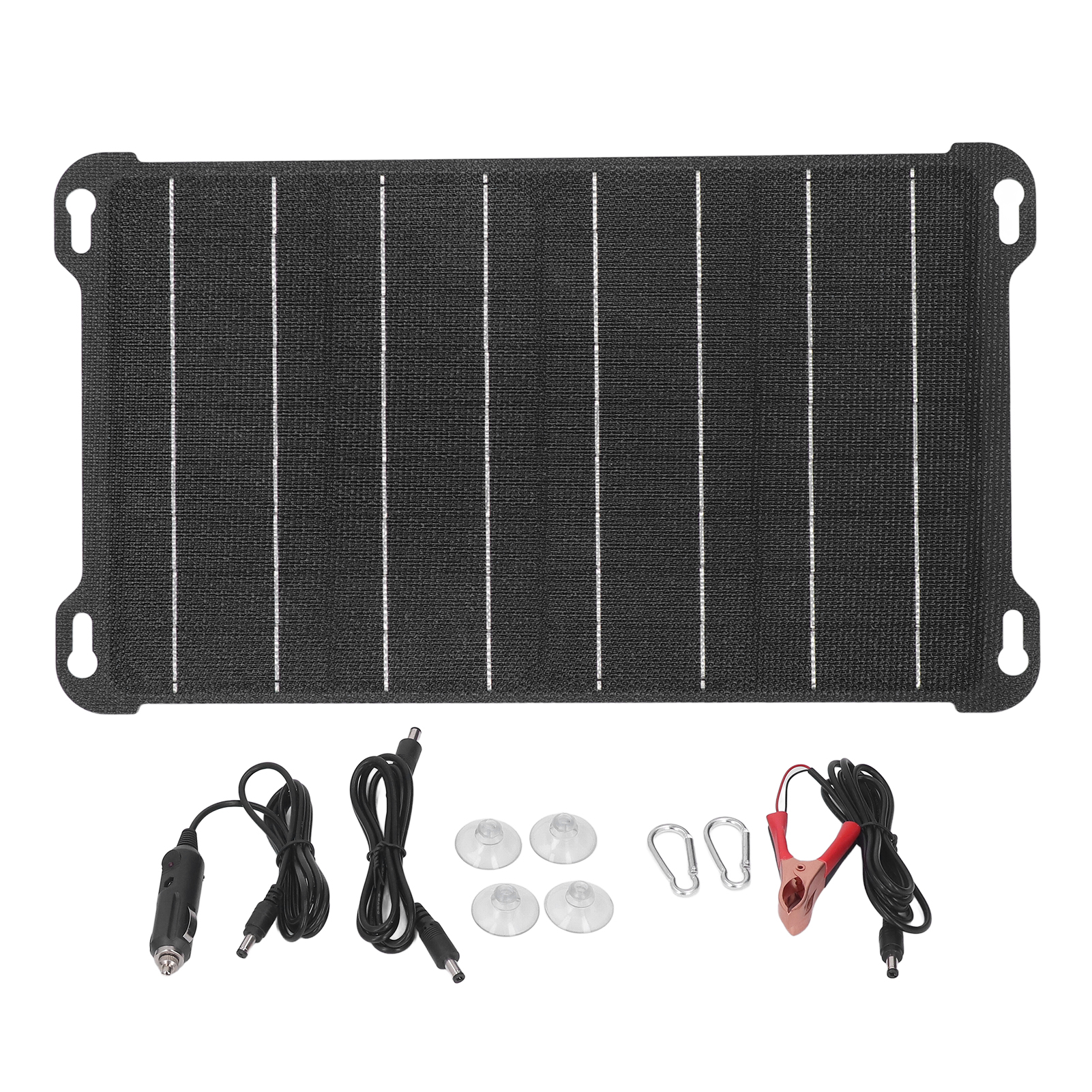 Tragbares 15-w-etfe-solarpanel Mit Usb- Und Typ-c-anschluss, Ladegerät Für Handy Und Powerbank