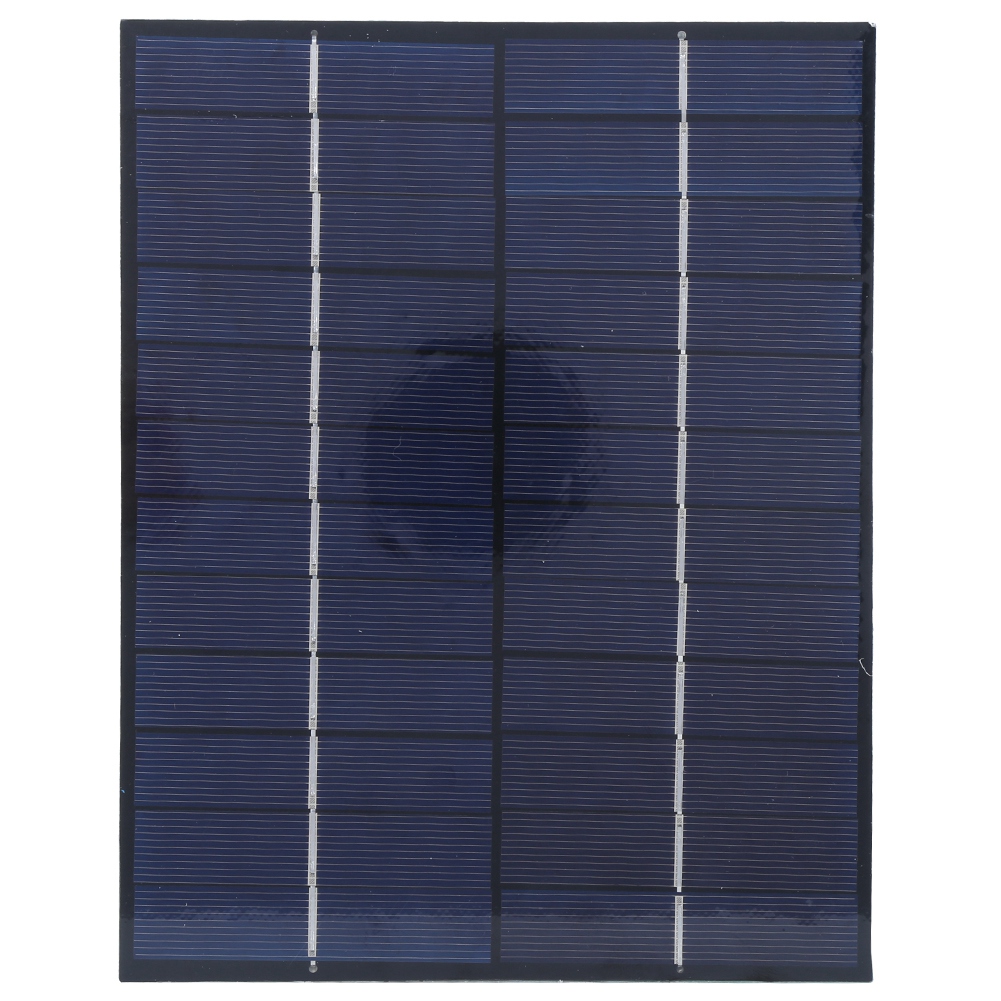 5,5-w-12-v-polykristallin-solarpanel Mit Speziellem 5521dc-ladegerät