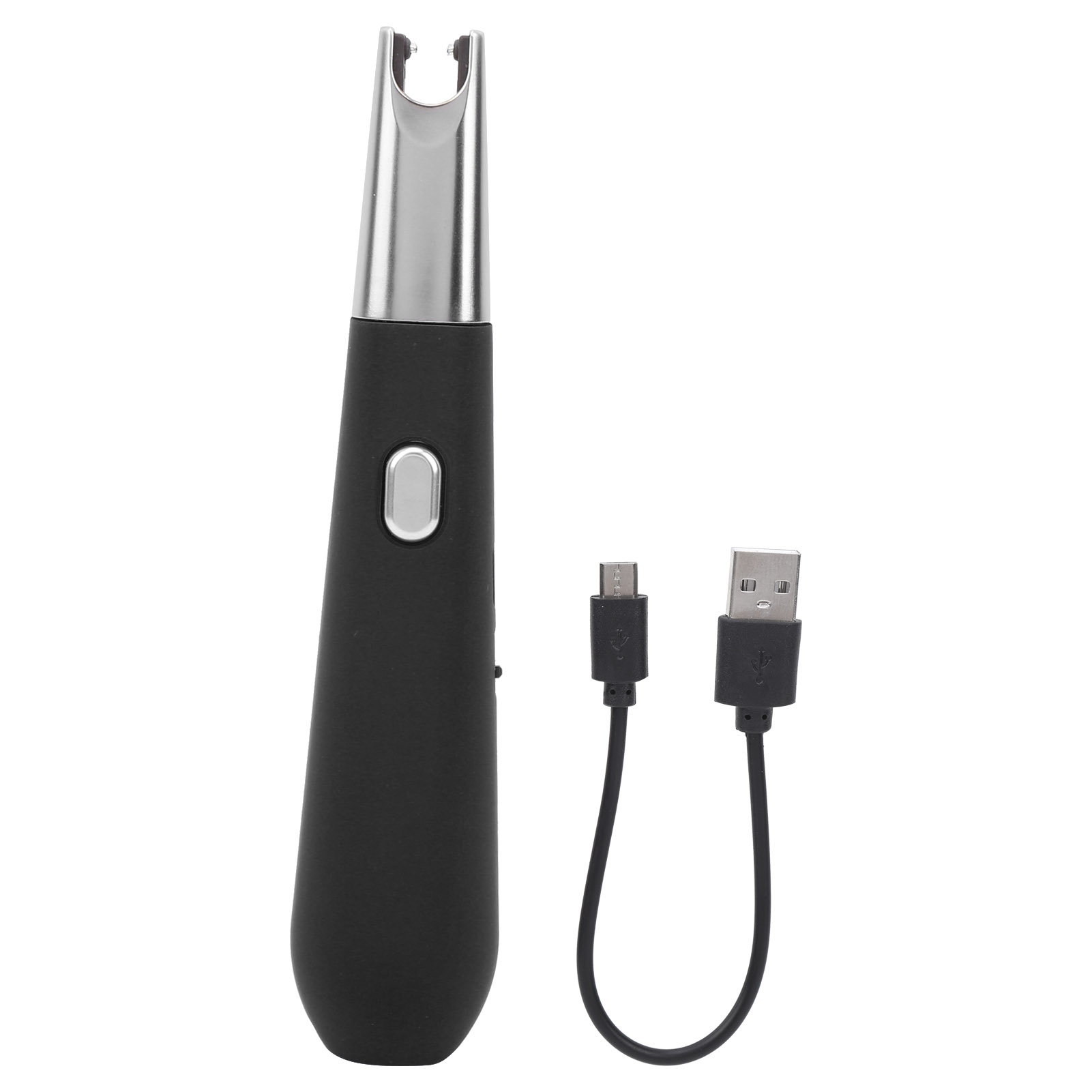 Schwarzes, Tragbares, Wiederaufladbares Usb-autoladegerät Für Den Innen- Und Außenbereich