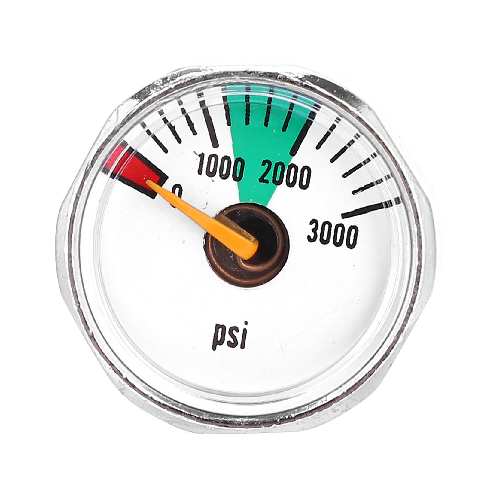 Mini-manometer 1/8npt Für Pcp-paintballgewehre 3000 Psi – Hochpräzisions-manometer