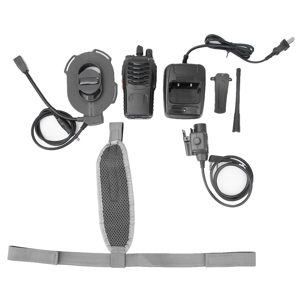 Headset-mikrofon-monitor Mit Verstellbarem Kopfbügel Und 110–240-v-netzteil Z027-fg-s113-ken