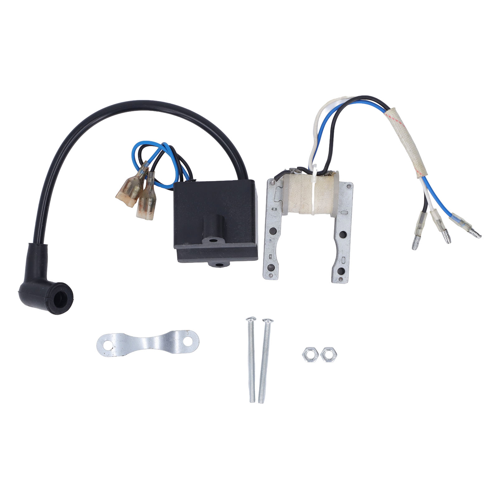 Cdi-zündspule Aus Metall Und Gummi Mit Modul Und Zündkerze Für 49-cm³-, 60-cm³- Und 80-cm³-motoren – Motorradteil