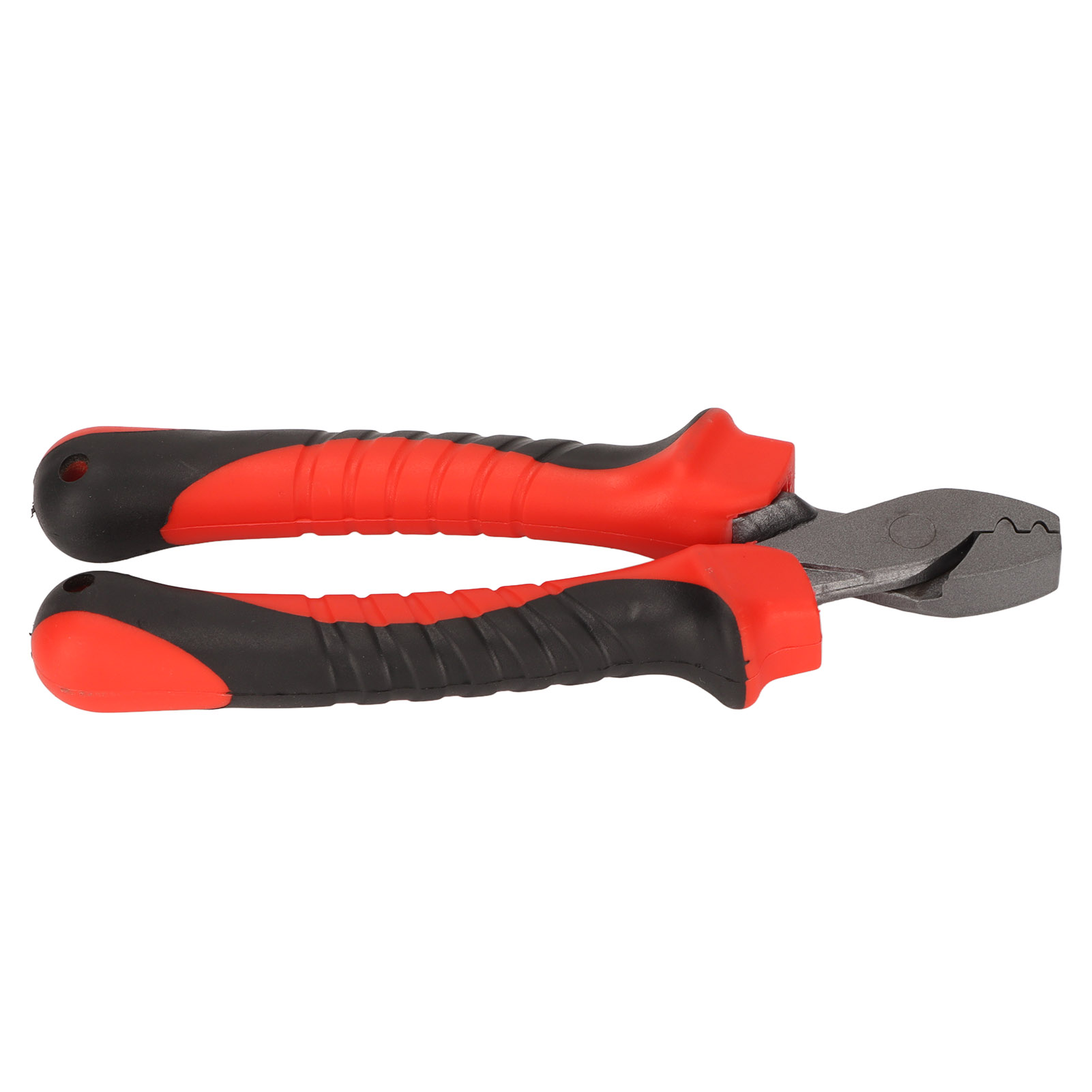 Angel-crimpzange, Schnellschneidezange, Ergonomischer Gummigriff, Kohlenstoffstahl, Professionelles Angelwerkzeug