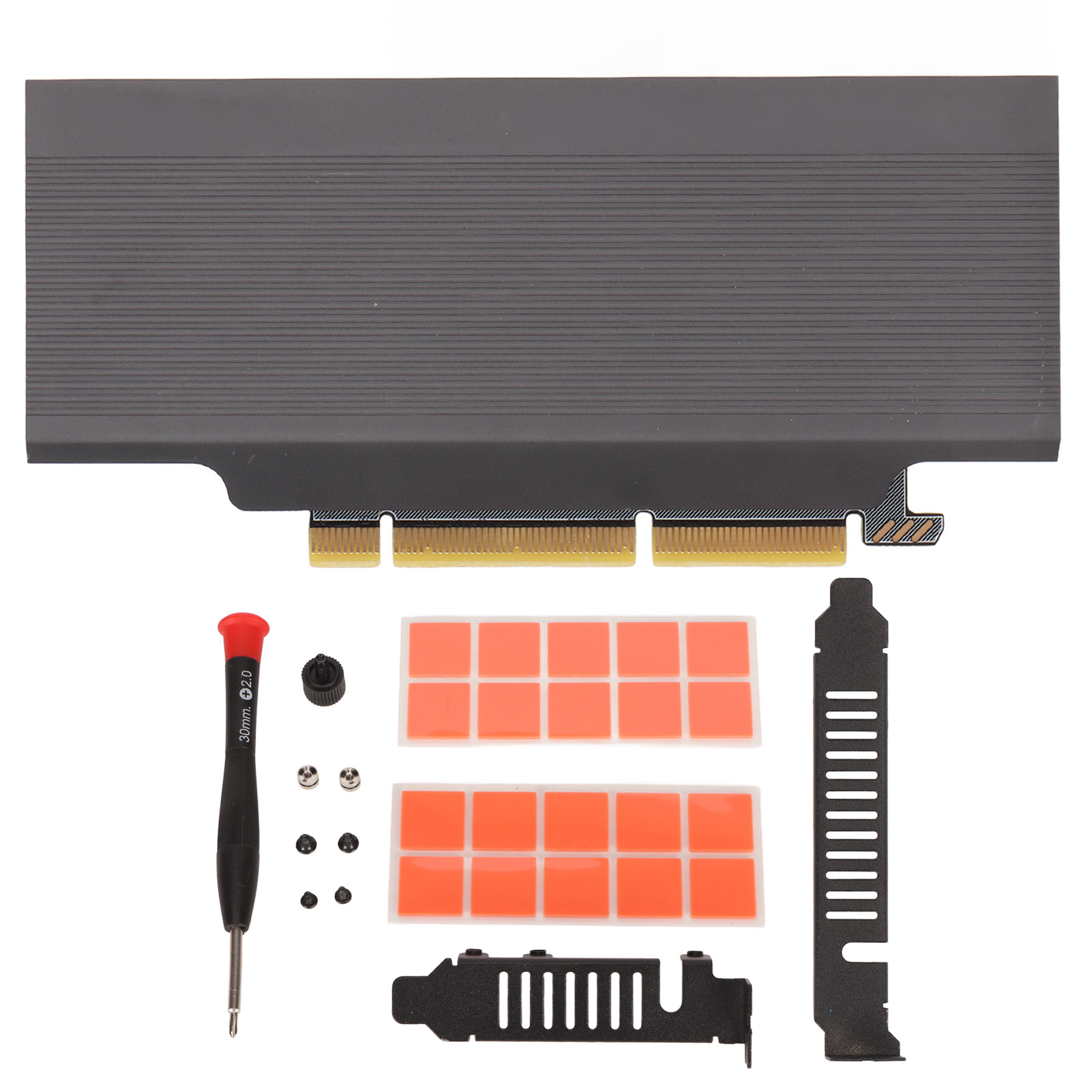 Pcie 4.0 Zu Nvme Dual-m.2-adapterkarte, Unterstützt Die Formfaktoren 2230/2242/2260/2280, Stabile 32-gbit/s-übertragung
