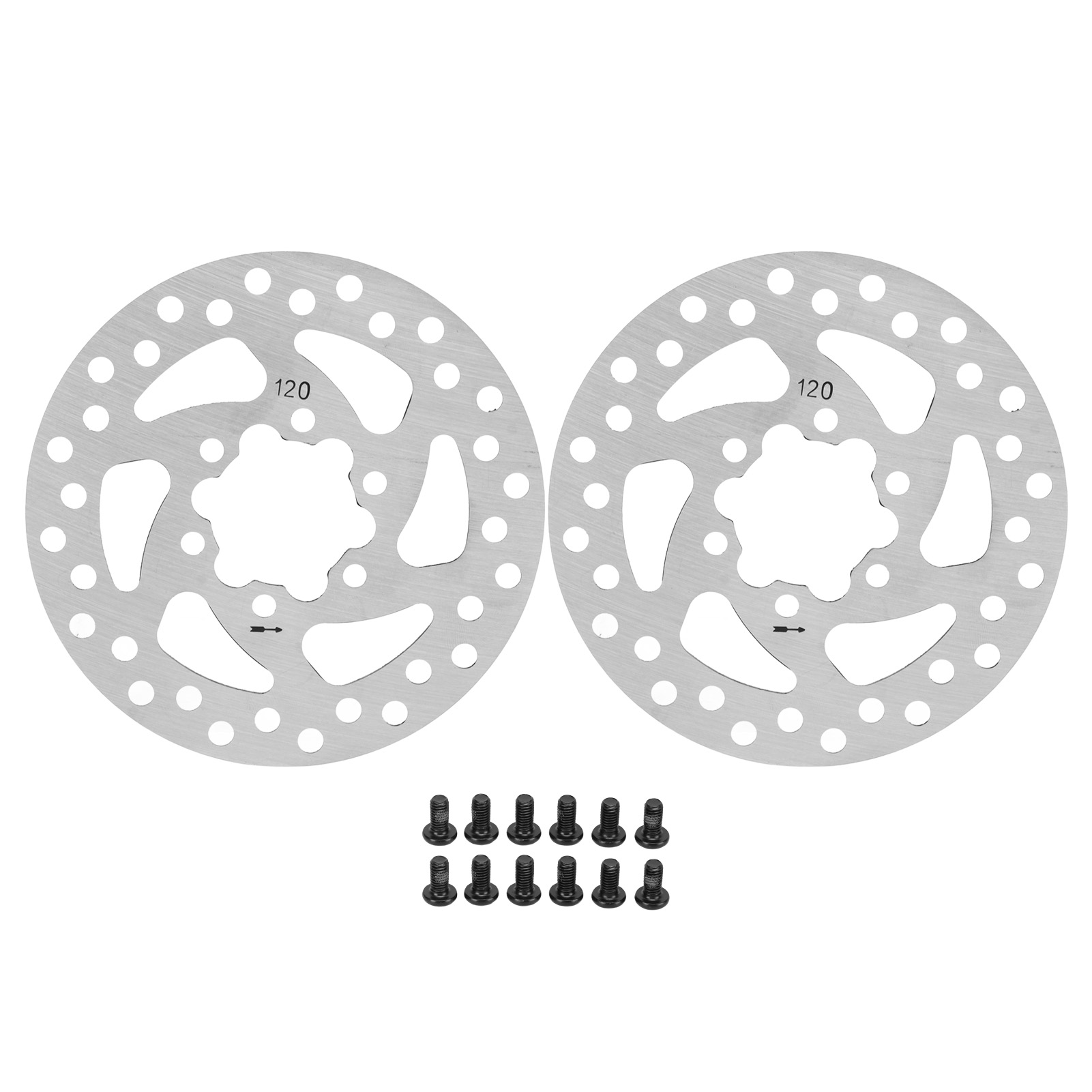 120-mm-scheibenbremse Für Mountainbikes – Bremsscheibe Mit Schraube – Mountainbike-kompatibel