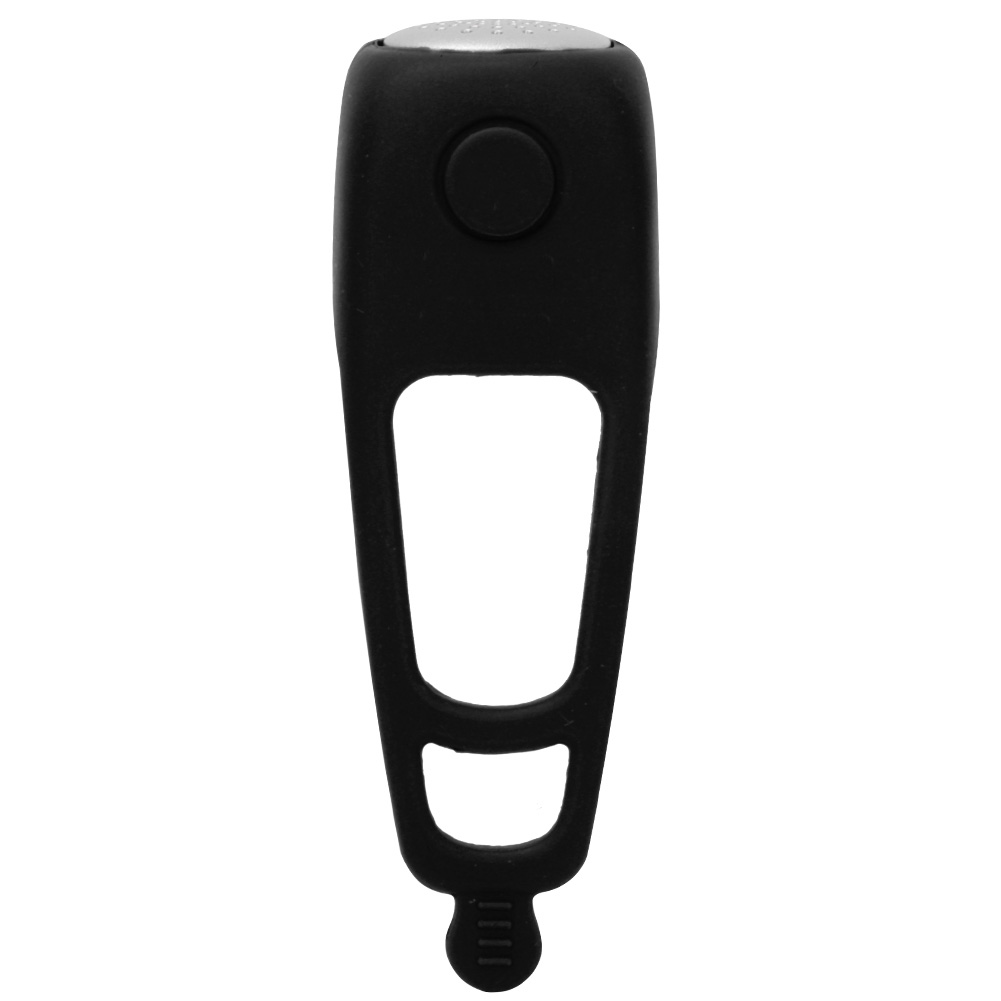 Elektrische Fahrradklingel Für Mountainbikes, Akustischer Alarm Für Fahrradlenker (schwarz)