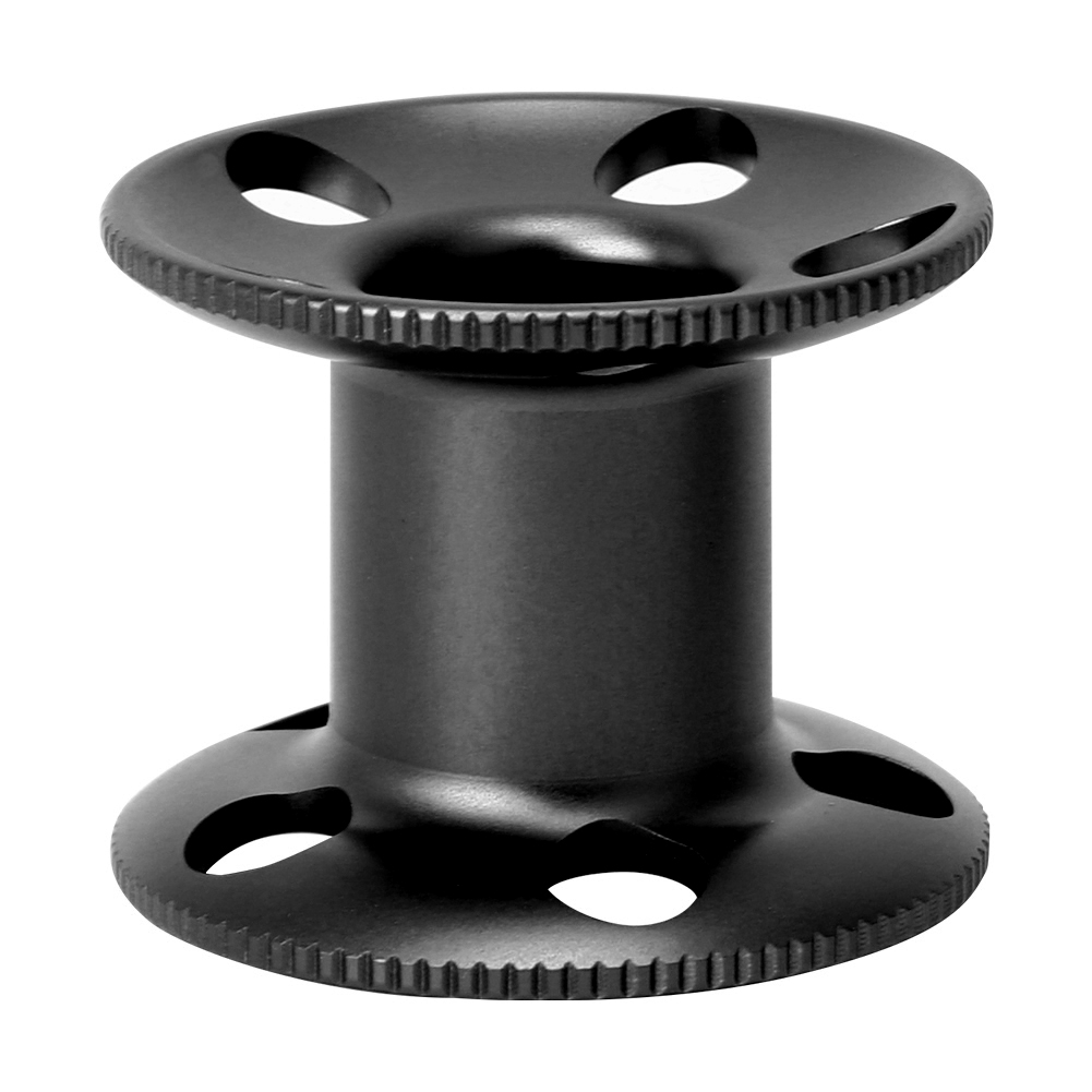Führungsrolle Aus Aluminiumlegierung Für Freitauchen Und Apnoe - Schwarze Unterwasserausrüstung