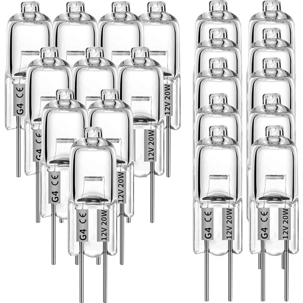 G4 20w 12v Warmweiße Halogenlampen - 20er-pack