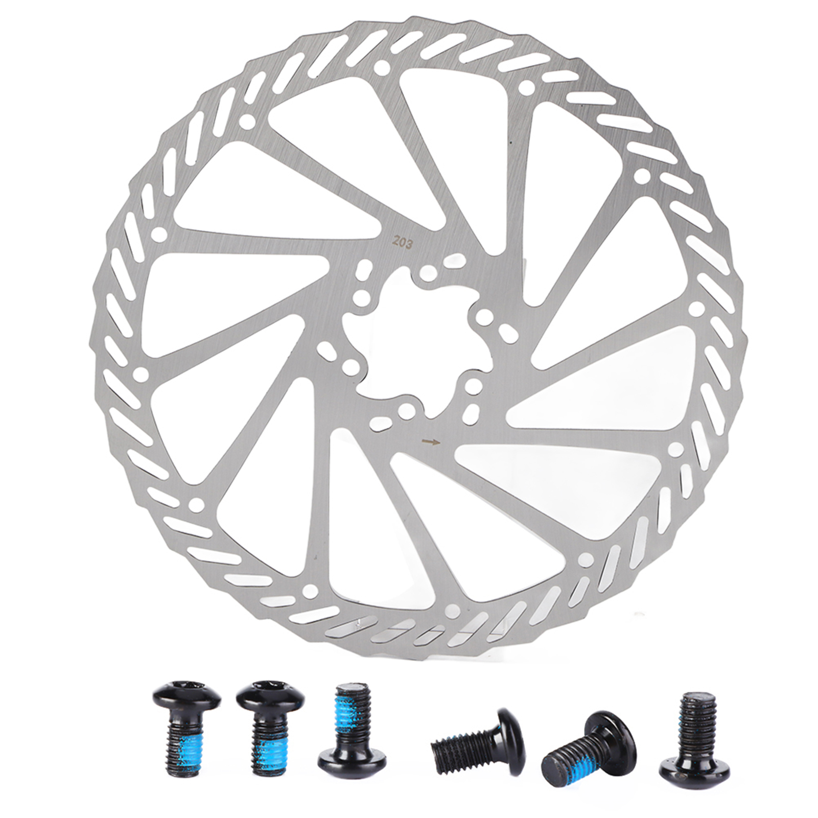 203-mm-bremsscheibe Aus Edelstahl Für Mountainbikes – Fahrradbremsbeläge