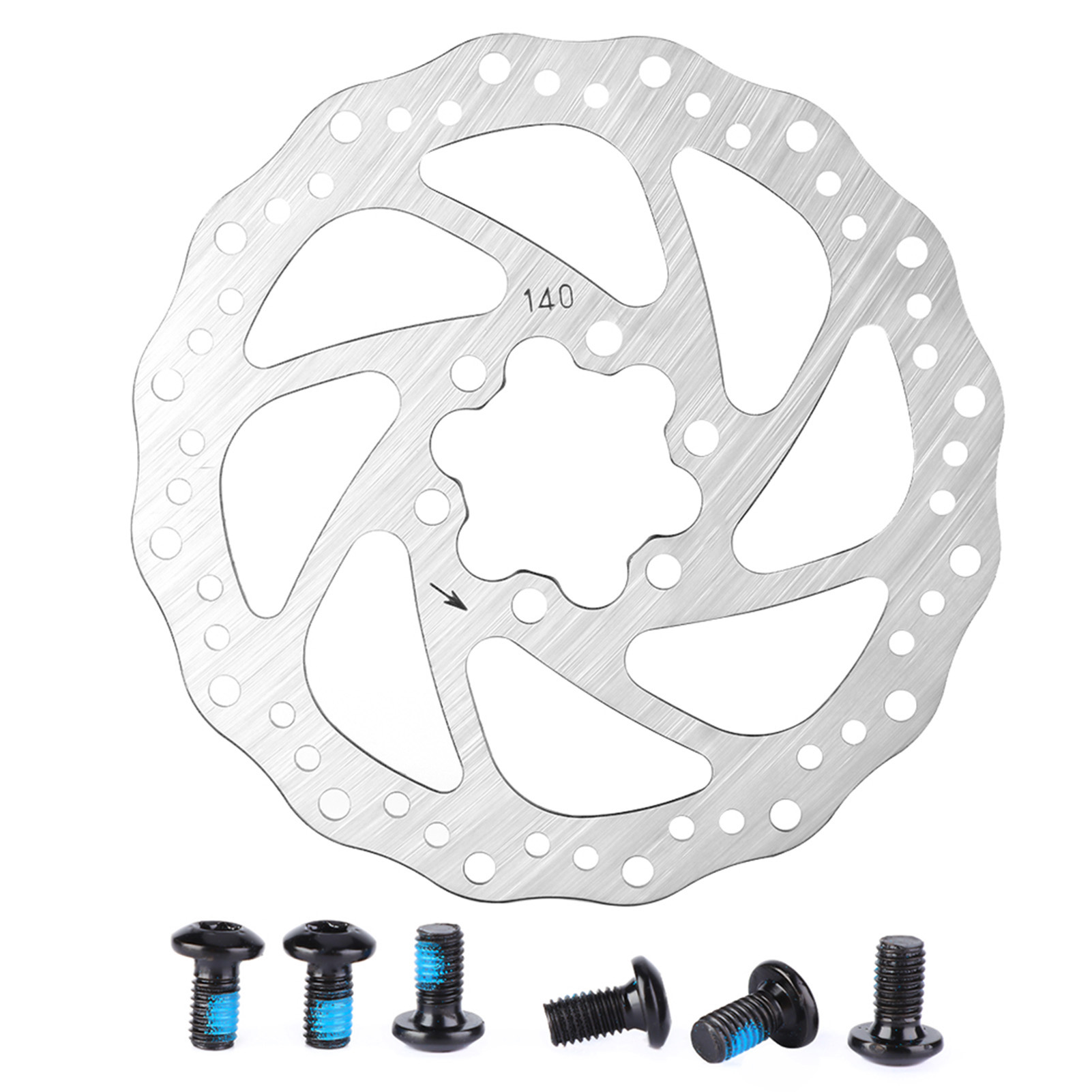 140-mm-bremsscheibe Aus Edelstahl Für Mountainbikes – Fahrradbremsbeläge