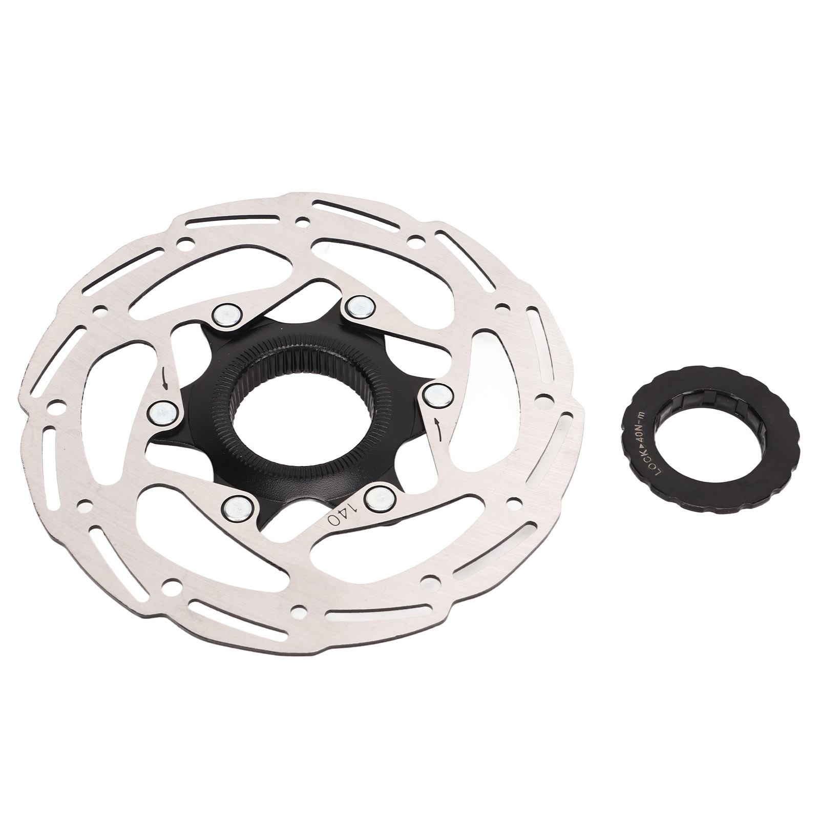 140-mm-stahl-centerlock-bremsscheibe Für Rennräder Und Mountainbikes Mit Bremsscheibenabdeckung