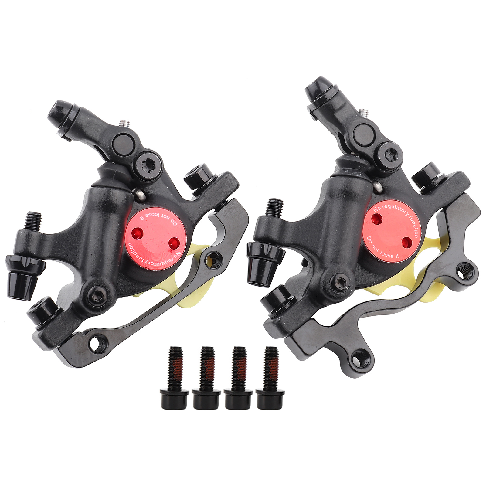 Hydraulischer Scheibenbremssattel Hb100 Für Mountainbikes, Offroad-fahrradausrüstung, Leistungsstarke Bremsleistung, Schwarze Farbe