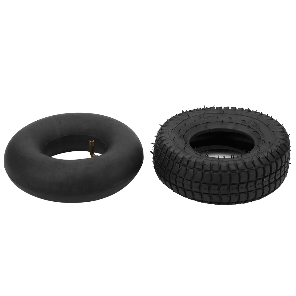 Robuster Schwarzer 9x3.50-4 Outdoor-reifen Mit Schlauch Für Elektroroller