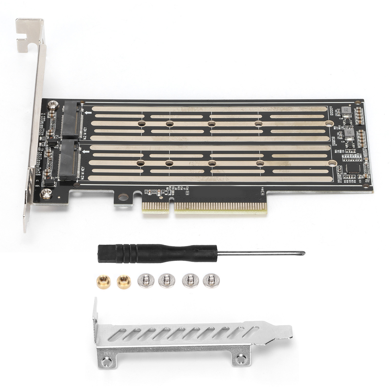 M.2 Nvme Zu Pcie X8 Adapterkarte Für Ssds Mit Hoher Kapazität
