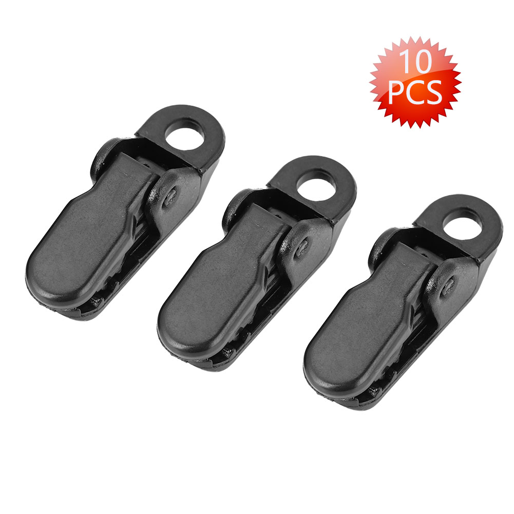 Set Mit 10 Clips Für Campingplanen, Markisenbefestigungen Und Segeltuchspanner
