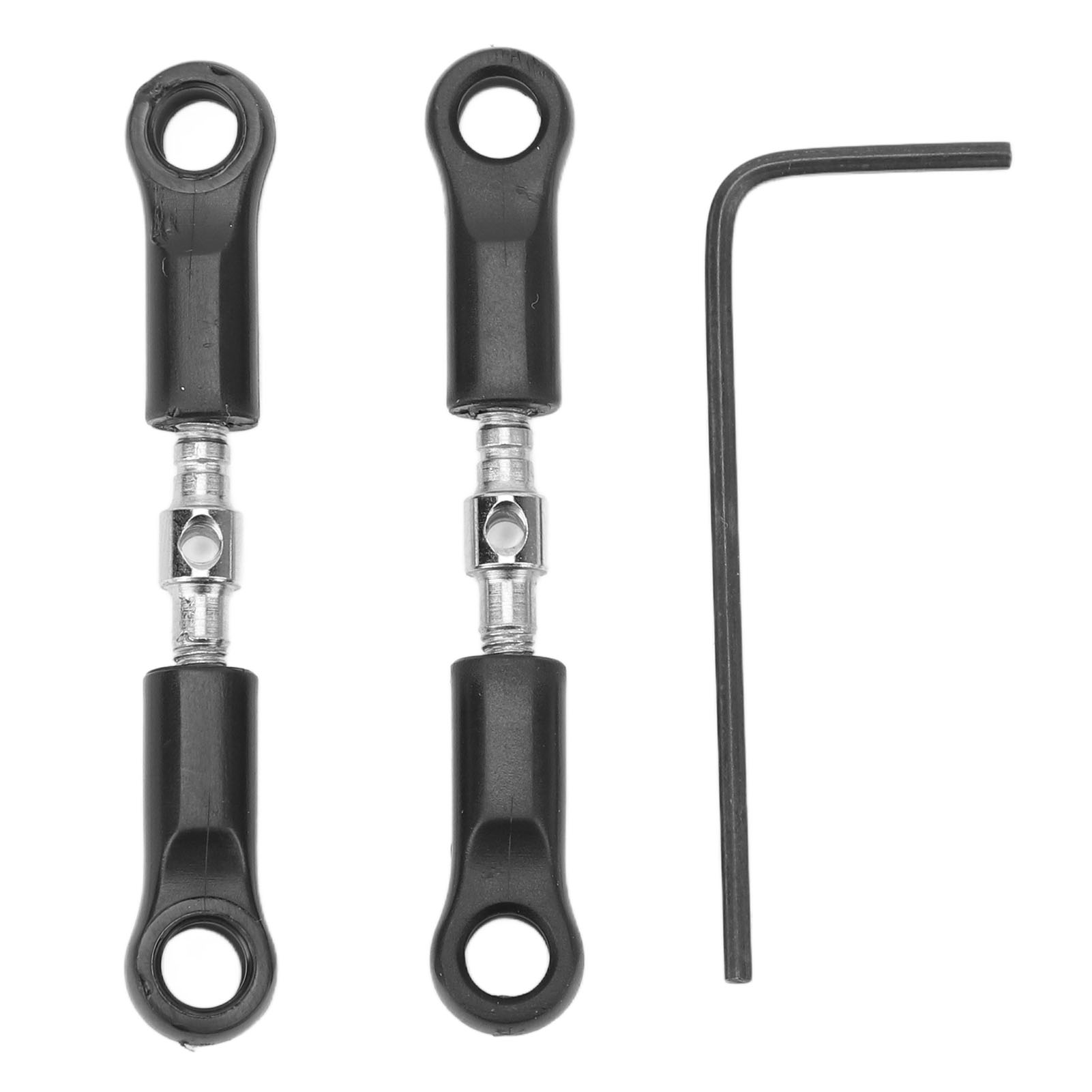 Stück Verstellbare Rc-lenkstangen Aus Hochfestem Pa-stahl, Präzise Sturzlenker 1/16 Für Scy-modelle 16101, 16102, 16103, 16201pro