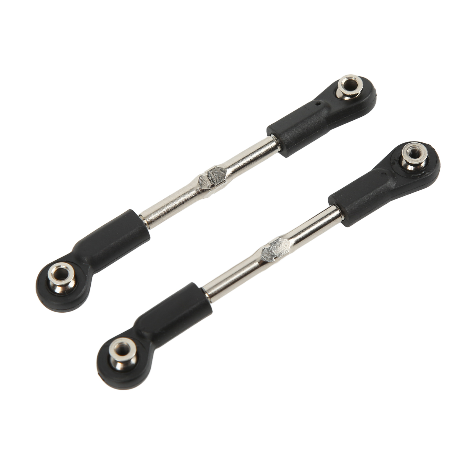 Stück Hochfeste Schwarze Rc-lenkstange Für Zd Racing Dbx07 Ex07 1/7, Gedämpfte Lenkgestänge.